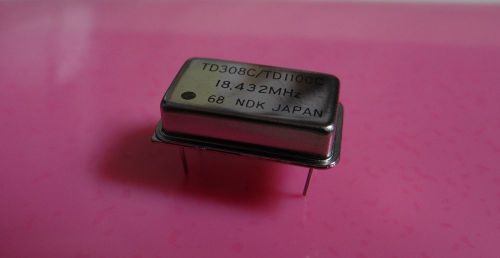 Oscillator - 18.432 mhz - 4 Pin DIP - 5vdc - CPU Clock - UART and Audio Lot of 4