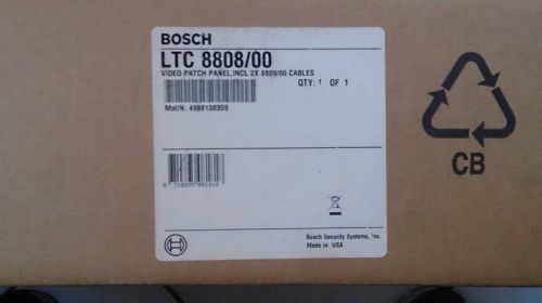 Bosch LTC 8808/00 video patch panel CCTV