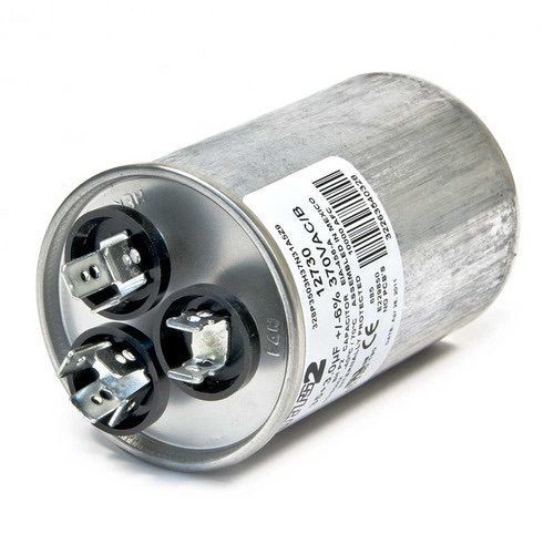 Run capacitor, 40/5 mfd, 370 vac, round for sale