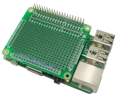 Premium Tie Prototype Shield for Raspberry Pi B+ / A+ / Pi 2