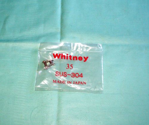 Whitney 35R Stainless Steel Roller Chain Offset Link