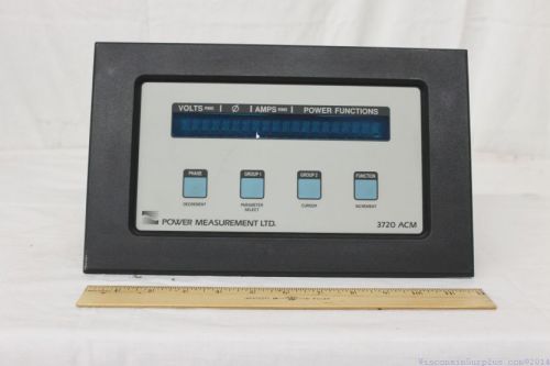 Power measurement 3720 acm digital monitor meter 264vac 340vdc power supply for sale