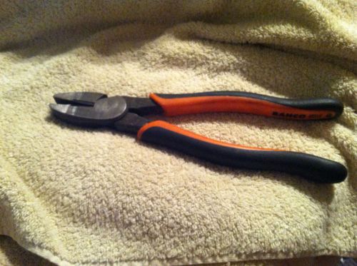 BAHCO by snap on Linemans pliers 2653