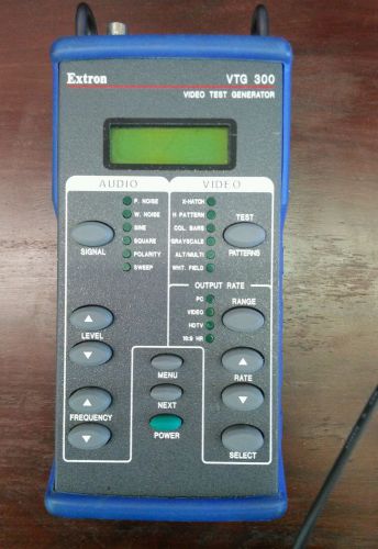 extron video and audio test Generator VTG300