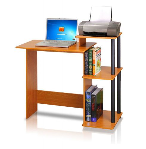 Cherry Home Office Computer Desk Table Furniture Laptop Wood Storage Laptop Dorm