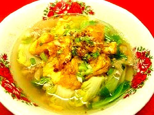 NEW CLEAR SOUP w/ FRIED EGG Thailand Recipe Kitchen House Love Eat Easy Step