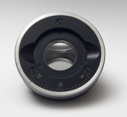 Zeiss Microscope Diaphragm Mirror Insert GFL Standard WL Universal Photomic