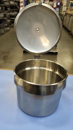 Server products 84149 11 qt stainless steel inset &amp; lid assembly for sale