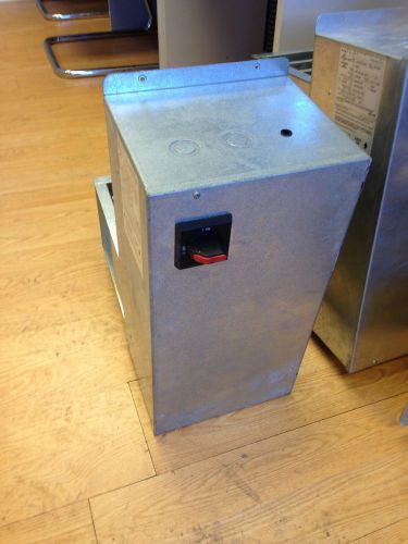 NEPTRONIC DF-CI00V DUCT HEATER 3 PHASE 15KW 2-STAGE ELECTRIC HEATER