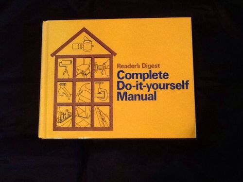 1977 readers digest complete do it yourself manual 1988 21st print