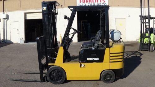 Forklift (17515) cat gc25, 5000lbs capacity, triple stage mast for sale