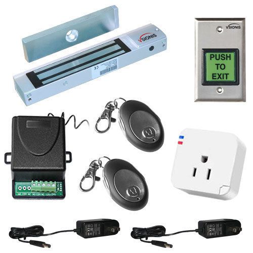 Fpc-5206-vs smartphone access control kit one door 300lbs electromagnetic lock for sale