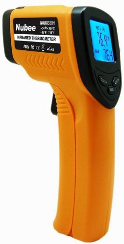 Temperature measurement infrared thermometer laser tool emissivity nubee-8380h for sale
