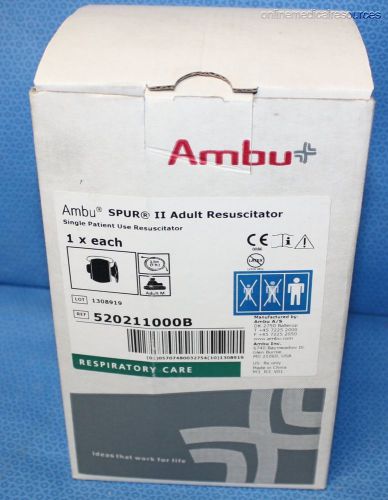 AMBU SPUR II Adult Manual Resuscitators BVM Bag Mask 520211000B