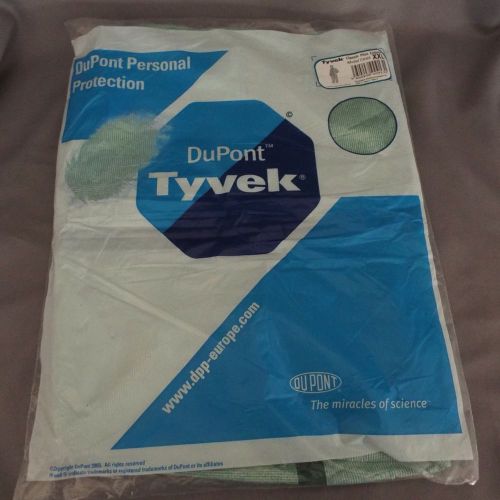 DUPONT TYVEK DISPOSABLE OVERALL GREEN SIZE XXL NEW!