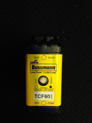 Cooper Bussmann TCF60 fuse and mounting block