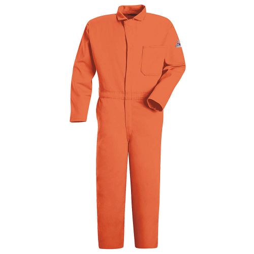 FR Contractor Coverall, Orange, L, HRC2 CEC2OR RG 44