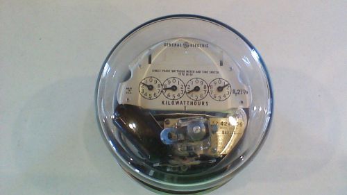 Electric Power Meter, General Electric, Old Style Analog Meter, Vintage, Nice