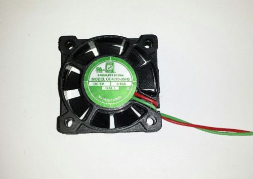 Orion od4010-05hb fan 40x40x10mm 5vdc ball bearing 4.8 cfm 30dba two wire nos for sale