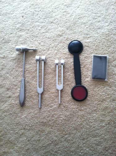 5 Pc Neurological set with reflex hammer