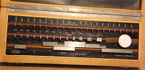 Frank 10443 Gauge Block Set Made In Germany Accuracy Millionths Micro Metrology