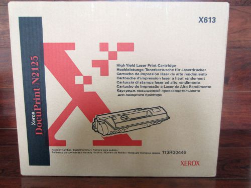 NEW Xerox Docuprint N2125 Laser Toner Cartridge 113R00446 X613 15K Page Yield