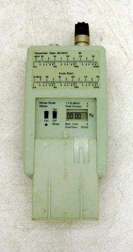 Bruel &amp; Kjaer 4434 Noisedose Meter with Case and Manual