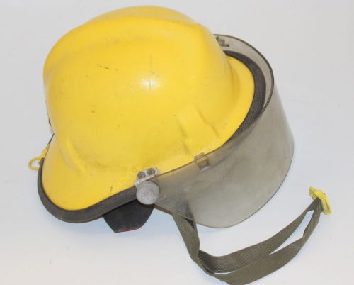 Used FireFighter Cairns &amp; Bro. Helmet w/ faceshield  Lot B