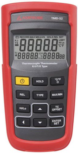 New amprobe tmd-52 thermometer k/j/t/e-type for sale