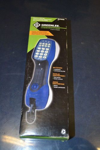 Greenlee pe930 telephone test set - rugged, waterproof design - quick ship for sale