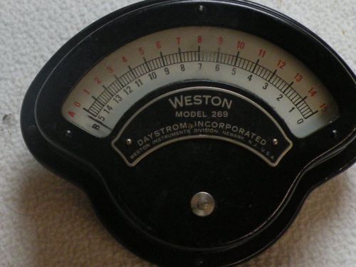 Vintage Weston Electrical  Model 269