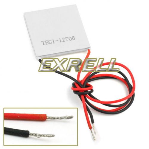 12V 60W TEC1-12706 Thermoelectric Cooler Peltier For Car Drink/ CPU Cooling New