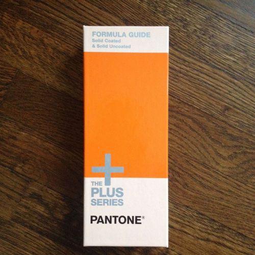 Pantone Plus Series Formula Guide, Solid Coated and Uncoated, GP1501, 2014.