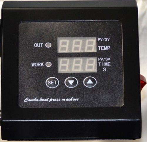 New design Double Display110V/ 220v  heat press digital Temperature controller
