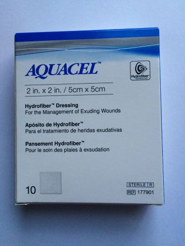Aquacel 2in x 2in hydrofiber dressing box of 10 for sale