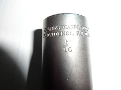 Brand: b&amp;s (brown &amp; sharpe) #9 taper round collet 5/16 inch for sale