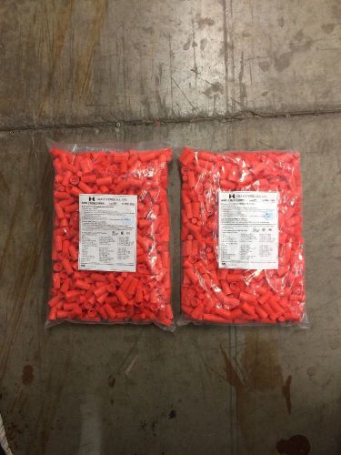 (1000 pc) Orange Screw On Nut Wire Connectors Twist On Bulk Bag UL Listed