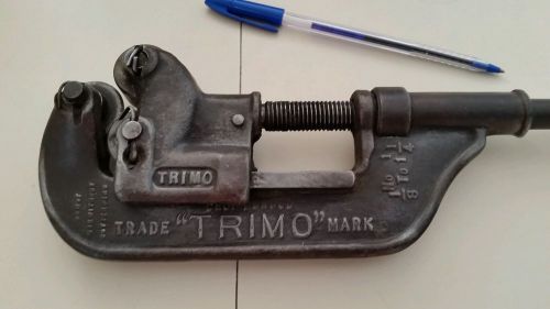 VINTAGE TRIMO Pipe Cutter 1/8&#034; to 1-1/4&#034;