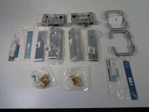 Yale 8800 series office lockset lock body &amp; related commercial door parts lot a1 for sale