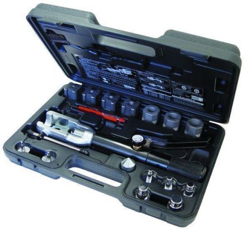 Mastercool 71700 hydraulic flaring and swaging tool kit 1/4&#034; to 7/8&#034; for sale