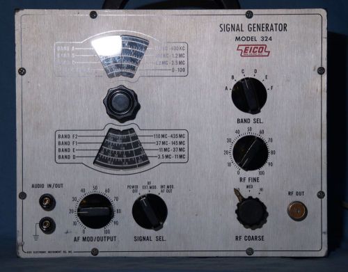 Eico 324 Signal Generator  Parts or Project AS-IS