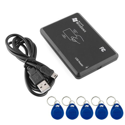 USB 125KHz RFID EM4305 T5567 Card Reader/Writer Copier/Writer Programmer Burner