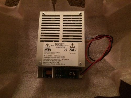 ESD SPS-6.5 12VDC,6.5AMP ELECTRONIC POWER SUPPLY
