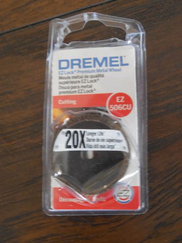 Dremel EZ506CU 1-1/2-Inch Premium Metal Cutting Rotary Wheel. New. FREE SHIPPING