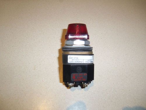 Allen Bradley 800T-P16 Illuminated red indicator light