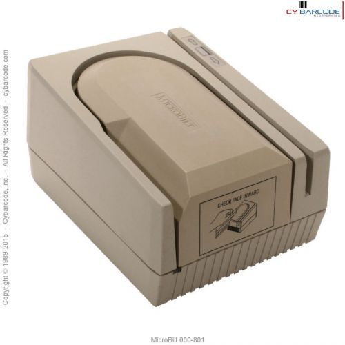 MicroBilt 000-801 Check/Card Reader (000801) with One Year Warranty