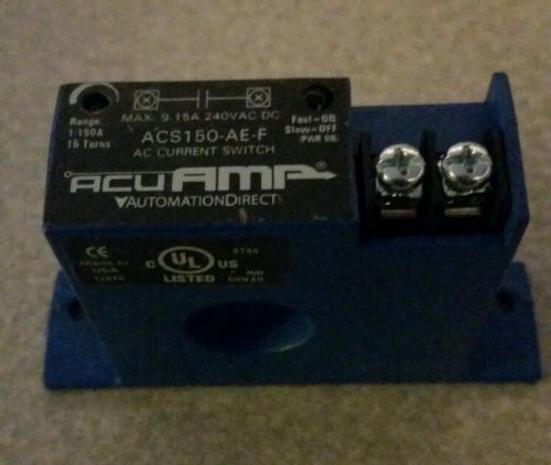 AUTOMATION DIRECT ACCU-AMP ACS150-AE-F AC CURRENT SWITCH MADE IN USA