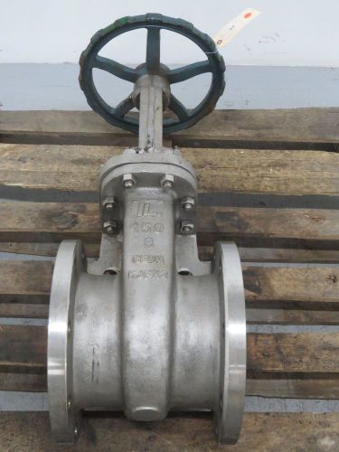 TRUELINE KJFX2 HANDWHEELED 150 STAINLESS FLANGED 8 IN GATE VALVE B313890