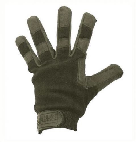 Lot 3 Voodoo 20-912004094 Olive Drab Phantom Crossfire All-Purpose Tac Gloves LG