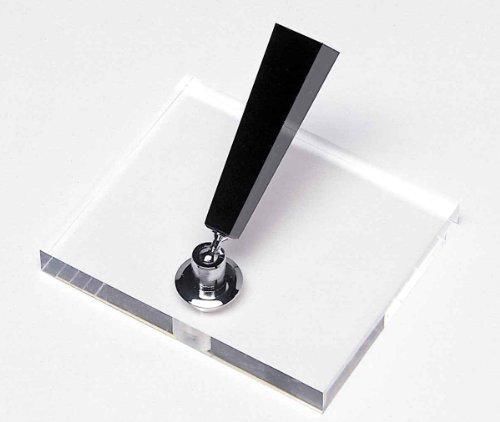 Platinum Desk Pen Stand - Single Pen - Acrylic Resin